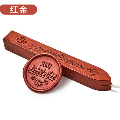 Fire lacquer wax printing mud retro fire lacquer with core wax stick arrow pattern fire lacquer wax sealing wax strip sealing printing mud fire lacquer seal