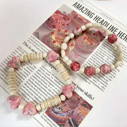 Ethnic Style Geometric Natural Stone Beaded Bracelets