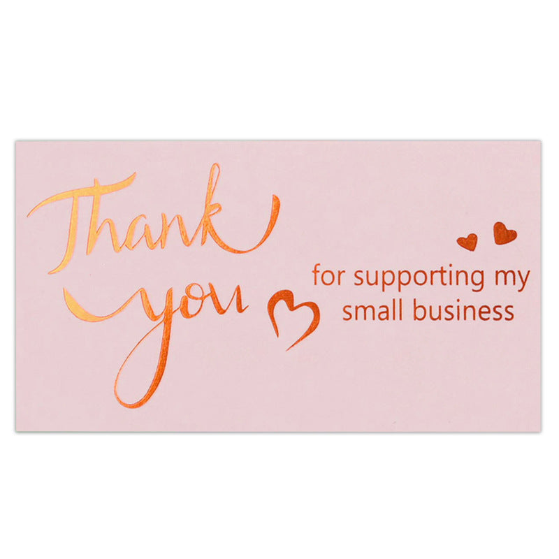 Wholesale Bronzing Thank You Stickers Roll