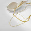 IG Style Irregular Geometric Stainless Steel 18K Gold Plated Necklaces