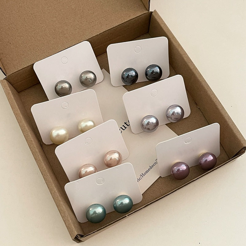 Fashion Geometric Pearl Pearl Pearl Earrings Ear Studs