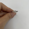 Cross-border new 26 initials micro-inlaid zircon open rings ins style personalized design English letter jewelry