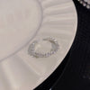 ins style silver zircon ring women's light luxury niche high-end sense open ring ring versatile temperament jewelry wholesale
