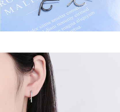 1 Pair Simple Style Geometric Plating Copper Ear Studs