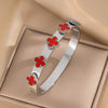 Ellipse Stainless Steel Electroplating Bangles
