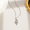 Minimalist Geometric Titanium Steel 18K Gold Plated Necklaces