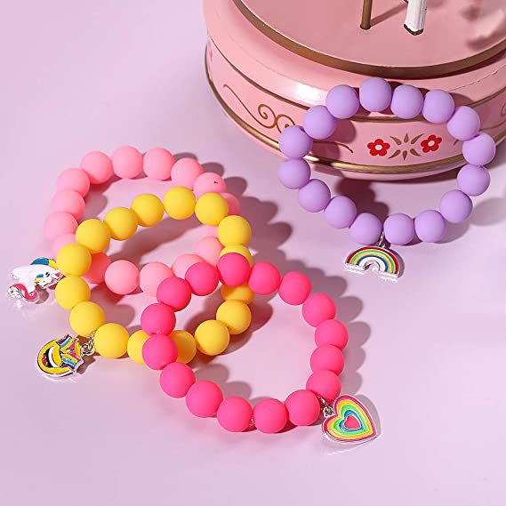 Cute Sweet Geometric Abs Plating Kid's Bracelets