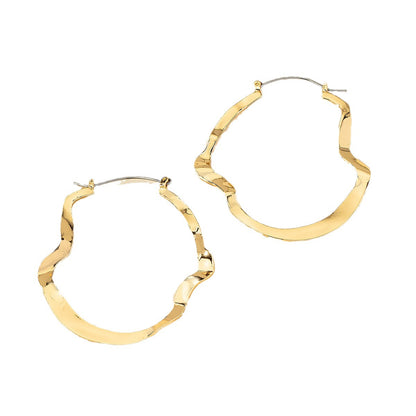 1 Pair Simple Style Geometric Plating Alloy Earrings