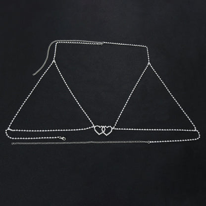 Fashion Geometric Rhinestone Rhinestones Body Chain