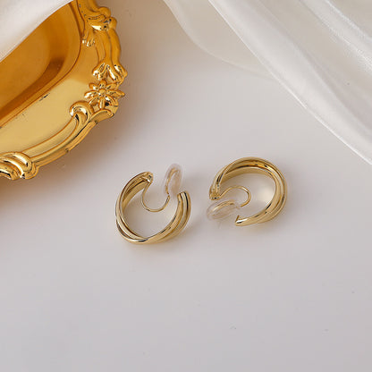 Retro Fashion Simple Style C-shaped Ear Clips