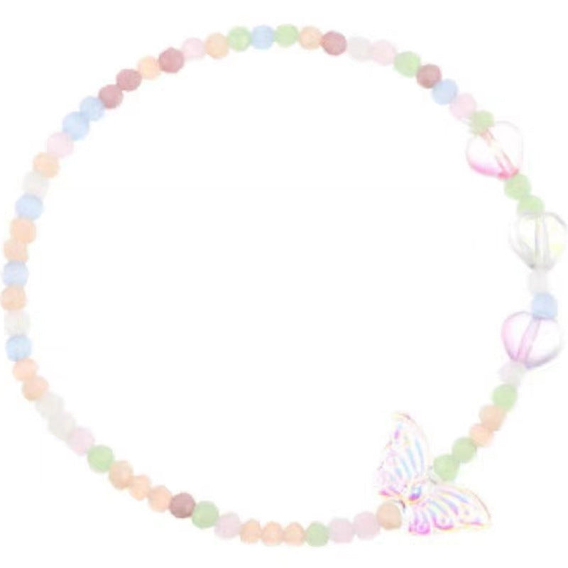 Wholesale Jewelry Cute Sweet Cat Flower Butterfly Beaded Arylic Bracelets