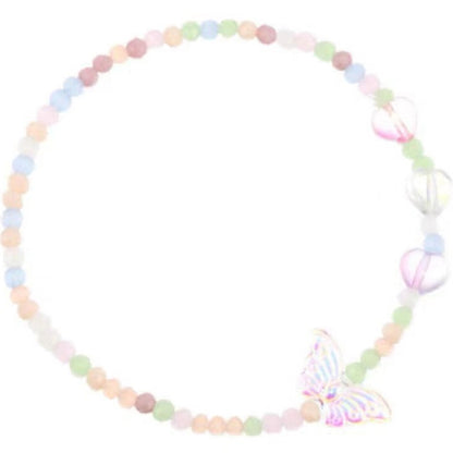 Wholesale Jewelry Cute Sweet Cat Flower Butterfly Beaded Arylic Bracelets