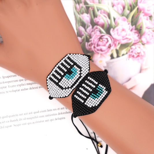 Ethnic Style Punk Demon Eyes Bracelet