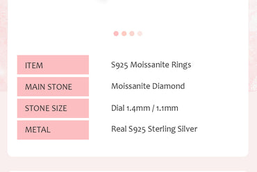 Casual Simple Style Cross Sterling Silver Gra Plating Inlay Moissanite Rings