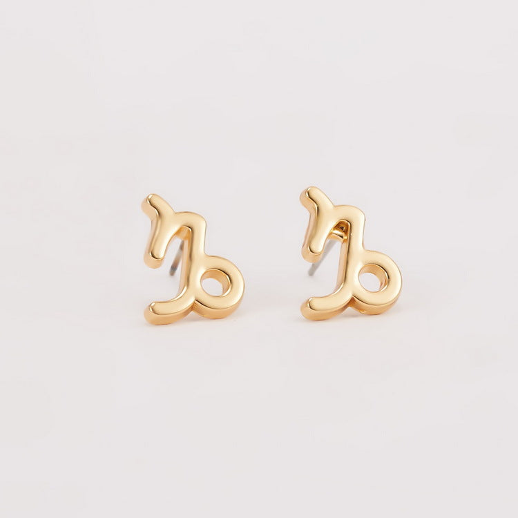 Wholesale Jewelry 1 Pair Fashion Constellation Alloy Ear Studs