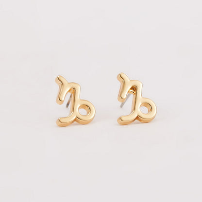 Wholesale Jewelry 1 Pair Fashion Constellation Alloy Ear Studs