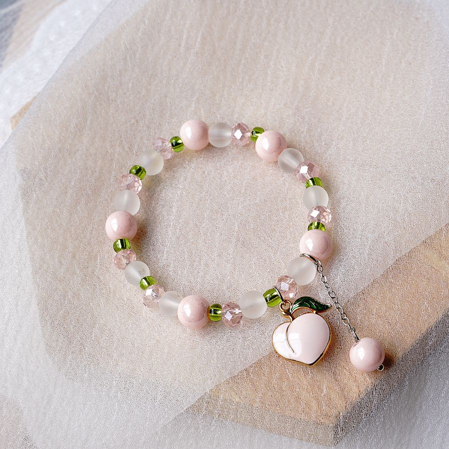 Simple Style Fruit Alloy Beaded Bracelets