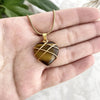 Retro Lady Heart Shape Crystal Agate Knitting Charms