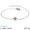 Simple Style Korean Style Animal Paw Print Titanium Steel Plating Bracelets Earrings Necklace