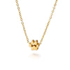 Simple Style Korean Style Animal Paw Print Titanium Steel Plating Bracelets Earrings Necklace