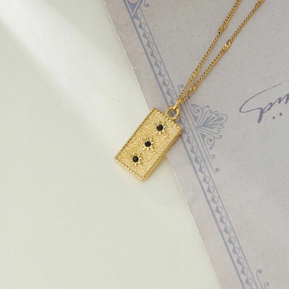 Tide Brand Titanium Steel Pepper Pendant Necklace Simple Sweater Chain