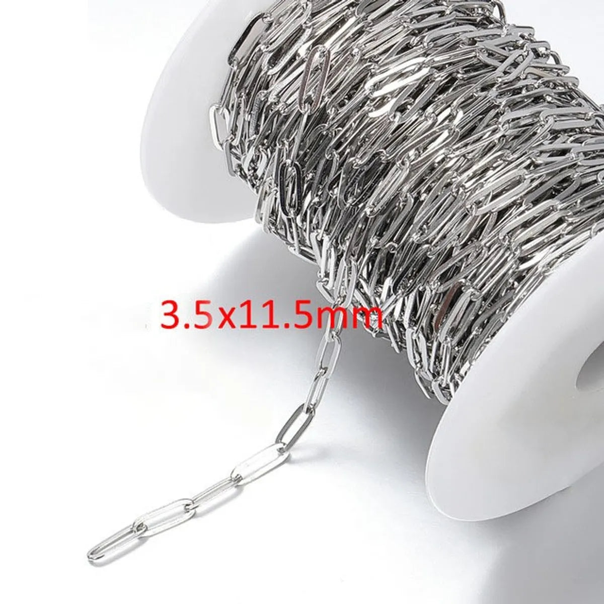 A Pack Of 2 M 2MM 3mm 4mm 304 Stainless Steel 18K Gold Plated Polished Jewelry Accessories