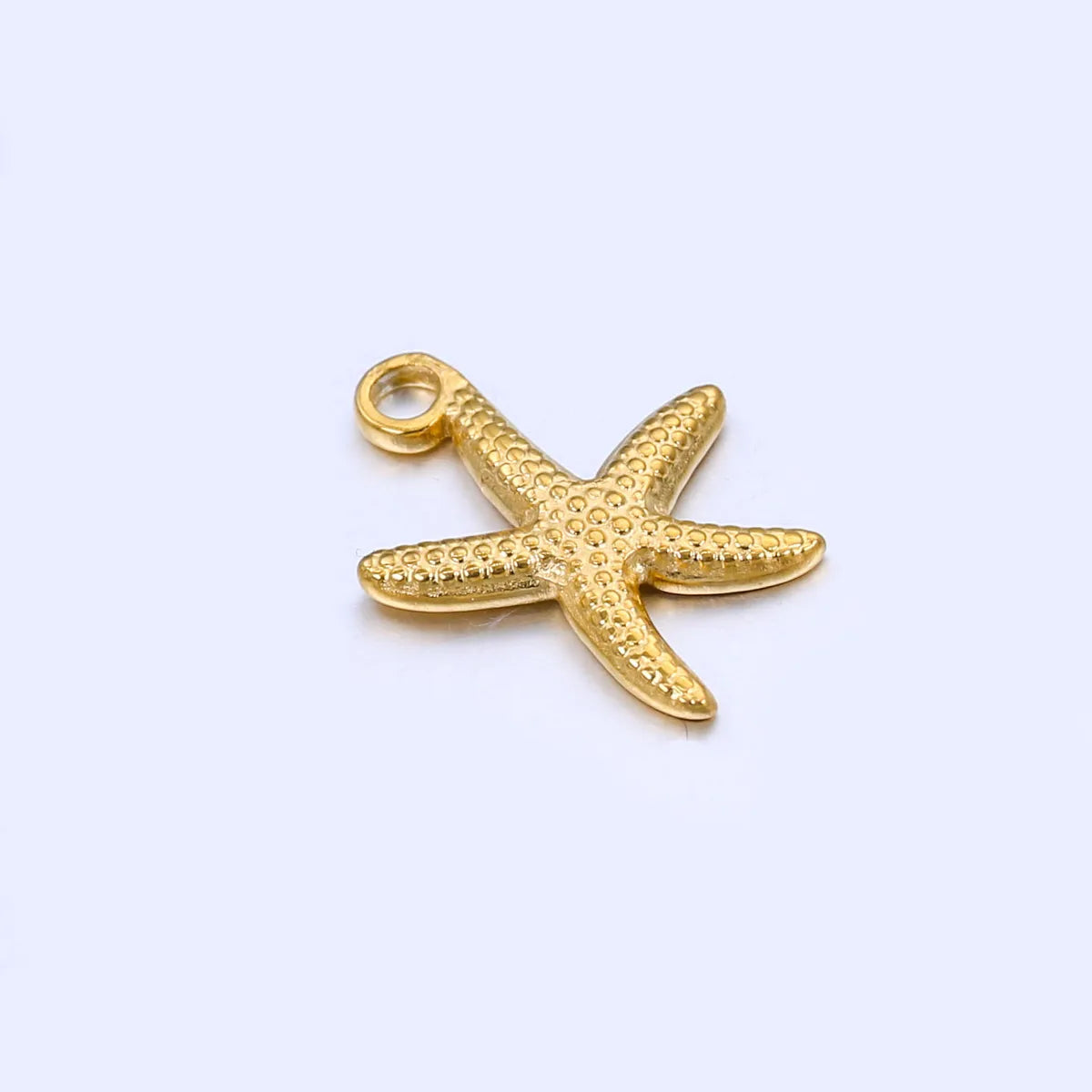 A Pack Of 3 18*14mm 304 Stainless Steel Starfish Polished Pendant