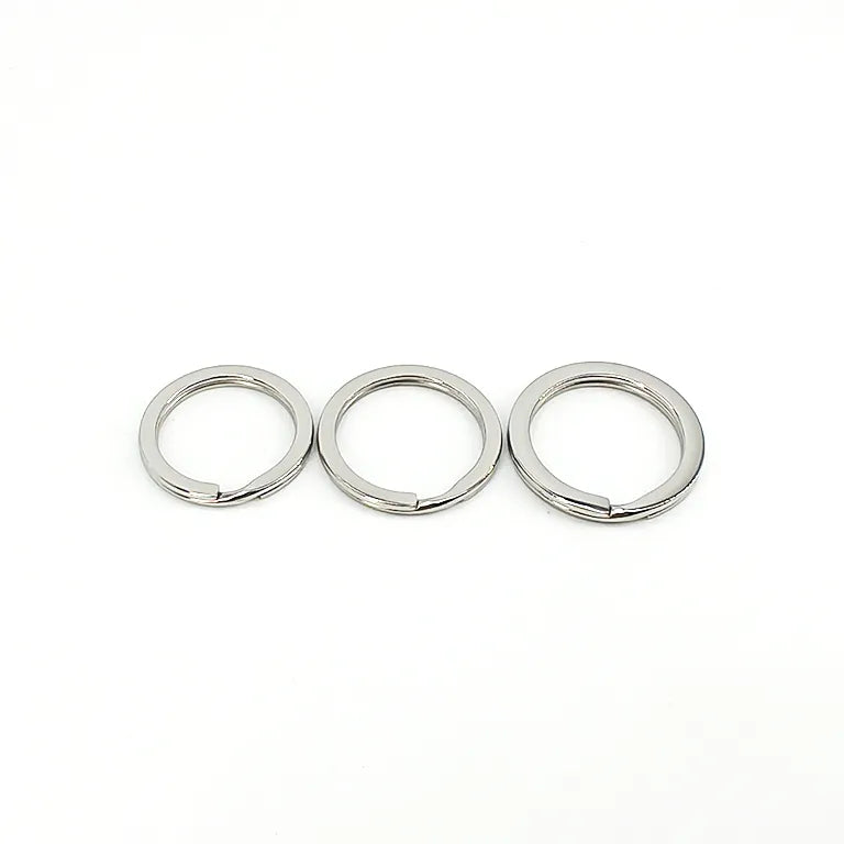 A Pack Of 6 28mm 30mm 32mm 304 Stainless Steel Round Heart Shape Polished Jump Ring