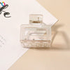 Ab Color Electroplated Cross Shark Hair Clip For Women Elegant Grip Hair Accessory Wholesale