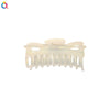 Ab Color Electroplated Cross Shark Hair Clip For Women Elegant Grip Hair Accessory Wholesale