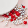 Abs Imitation Pearl Pendant Accessories Multicolor Water Drop Shape