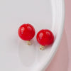 Abs Imitation Pearl Pendant Accessories Multicolor Water Drop Shape
