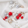 Abs Imitation Pearl Pendant Accessories Multicolor Water Drop Shape