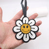Accessories Pendant Jewelry Cotton Leather Artificial Leather With Smiley Face Sunflower Little Bear Pig Small Animal Electroplating