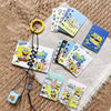 Accessories Plastic Resin Handmade Beaded Doublesided Ab Printing Line Pattern Cartoon Character Two Dimensions