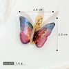 Accessories Resin Butterfly Pendant Micropaved Zircon Electroplated Minimalist Animal Style Necklace