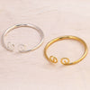 Accessories Silver Bracelet Internet Celebrity Style Electroplating Metal
