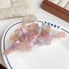 Acetate Handmade Flower Hair Clip For Women