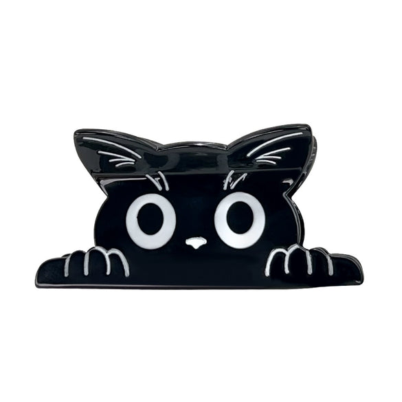 Acetic Acid Handmade Cartoon Animal Cat Shark Hair Clip For Women