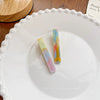 Acetic Acid Handmade Duckbill Hairpin Three Colorful Simple And Fashionable