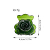 Acetic Acid Handmade Flower Women's Hair Accessories Grip Hairpin Shark Clip