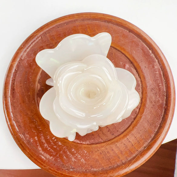 Acetic Acid Handmade Flower Women's Hair Accessories Grip Hairpin Shark Clip