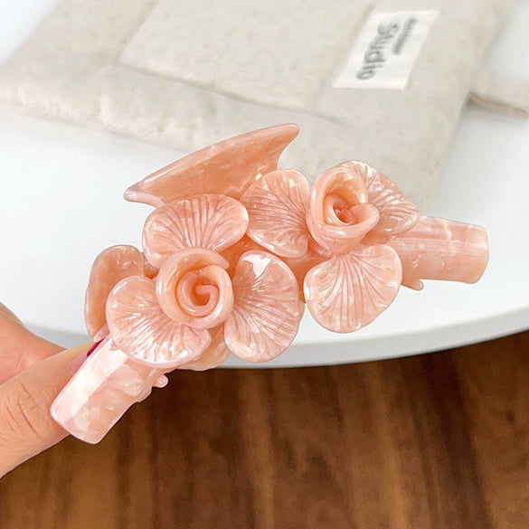 Acetic Acid Handmade Fresh Style Girly Head Clip For Women