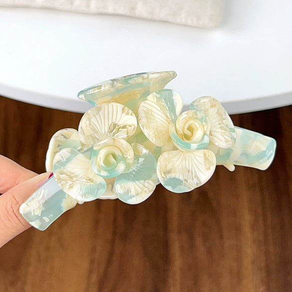 Acetic Acid Handmade Fresh Style Girly Head Clip For Women