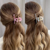 Acetic Acid Handmade Geometric Hair Grab Clip Women's Fashion Hair Accessories