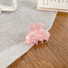 Acetic Acid Handmade Geometric Women's Hair Clips Grab Clip Bangs Clip Mini Shark Clip