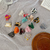 Acetic Acid Handmade Geometric Women's Hair Clips Grab Clip Bangs Clip Mini Shark Clip
