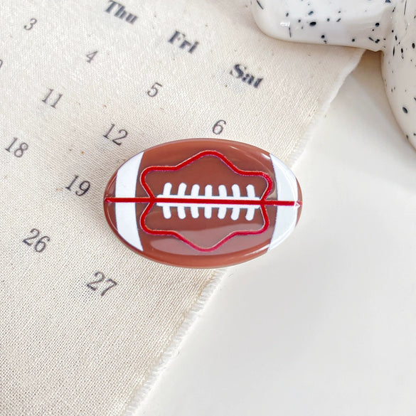 Acetic Acid Handmade Sports Style Women's Hair Grab Clip