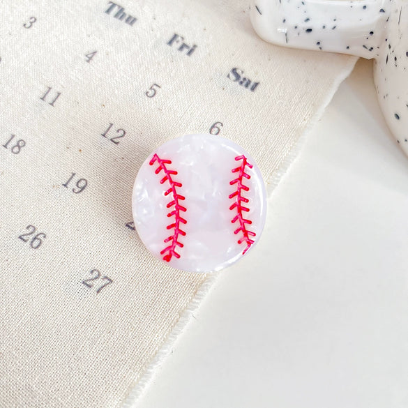 Acetic Acid Handmade Sports Style Women's Hair Grab Clip