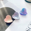 Acetic Acid Heart Hair Accessories Handmade Hair Grab Clip For Women